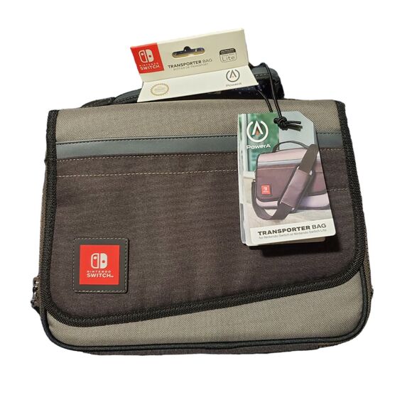 Power A Nintendo Switch or Nintendo Switch Lite Transporter Bag Soft Storage
